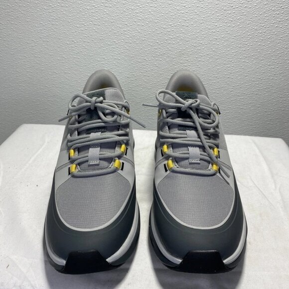 NEW KIZIK London Low Top Sneakers Grey Mesh Men’s Size 9 Hands-Free Comfort – - Picture 5 of 6